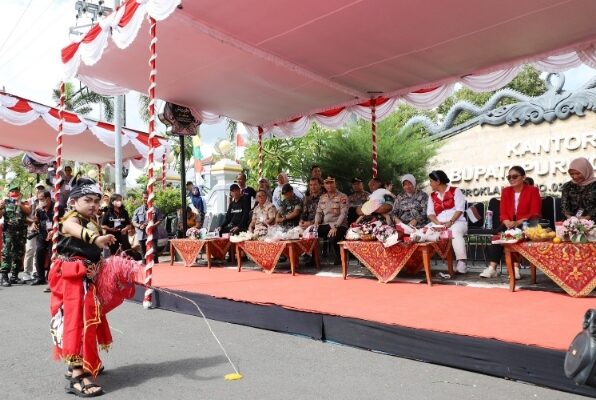 59 Kontingen Ramaikan Karnaval PAUD/TKÂ di Purworejo