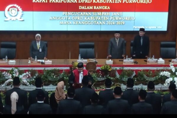 45 Anggota DPRD Purworejo Dilantik Hari Ini, JPPR: Kinerja Wakil Rakyat Perlu Ketat Diawasi