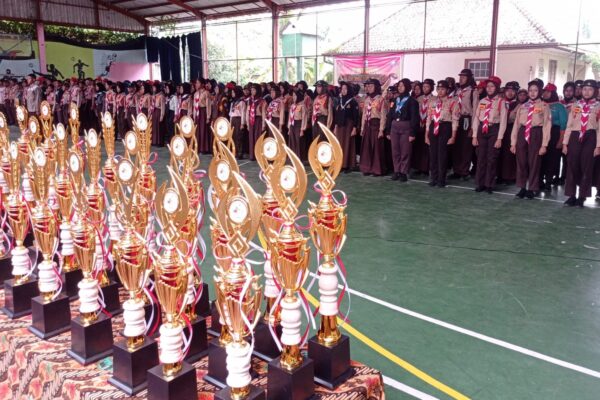 Keren! Ribuan Penggalang Pramuka di Purworejo Ikuti 5 Mata Lomba Galang Cakram 2024