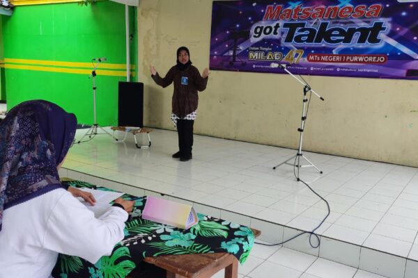 Milad 47 Tahun, MTsN 1 Purworejo Undang Ratusan Siswa SD Ikuti Lomba