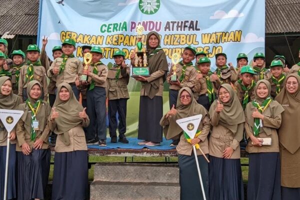 SD Muhammadiyah Purworejo Raih Piala Bergilir Ceria Pandu Athfal 2025