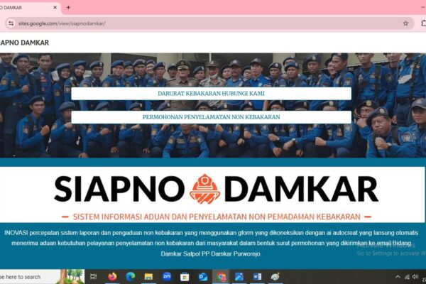 Hadirkan ‘Siapno Damkar’, Satpol PP Damkar Purworejo Tingkatkan Layanan Aduan Cepat