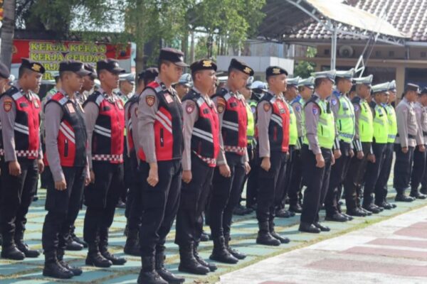 Amankan Perayaan Kelulusan Siswa SLTA, Polres Purworejo Kerahkan 117 Personel