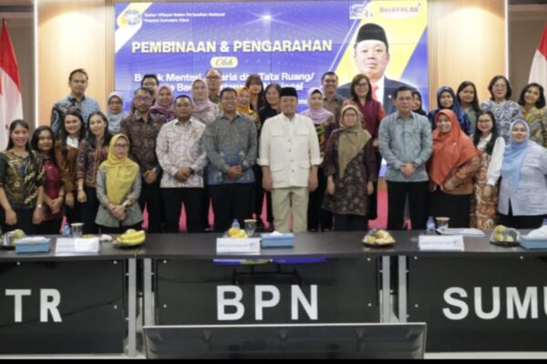 Lakukan Pembinaan di Kanwil BPN Provinsi Sumut, Menteri Nusron Bahas Penataan Pegawai