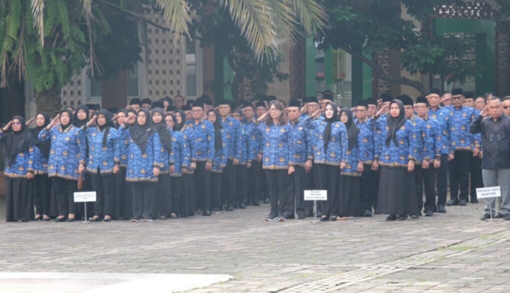 Gelar Upacara Hari Kebangkitan Nasional, Kementerian ATR/BPN Tekankan Semangat Menjawab Tantangan Zaman