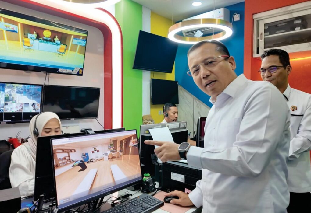 Tinjau Kantah Virtual Kota Tangerang, Staf Ahli Bidang IT: Benar-benar_Digital Twin_