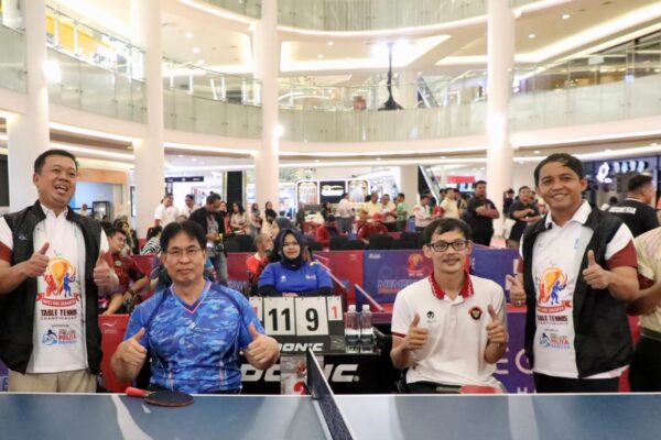 Buka Acara Table Tennis Championship, Menteri Nusron Sampaikan Semangat Kesetaraan Atlet Disabilitas