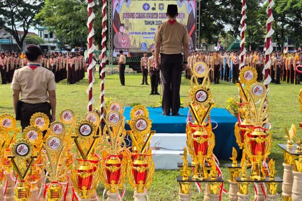 570 Penggalang Ikuti Jambore Cabang Kwarcab Purworejo 2025, Kemah 2 Hari di Alun-Alun Kutoarjo