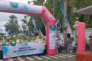 Peringatan Hari Santri Nasional 2025 di Purworejo, Belasan Ribu Warga NU Meriahkan Jalan Sehat